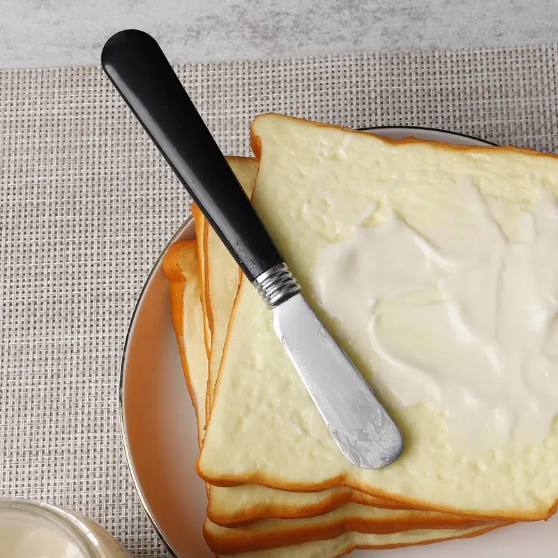 1pc Stainless Steel Butter Knife - Multipurpose Cream Cheese Spreader, Durable Jam Spreading Spoon, Ideal for Dining, Home, and Restaurant Use