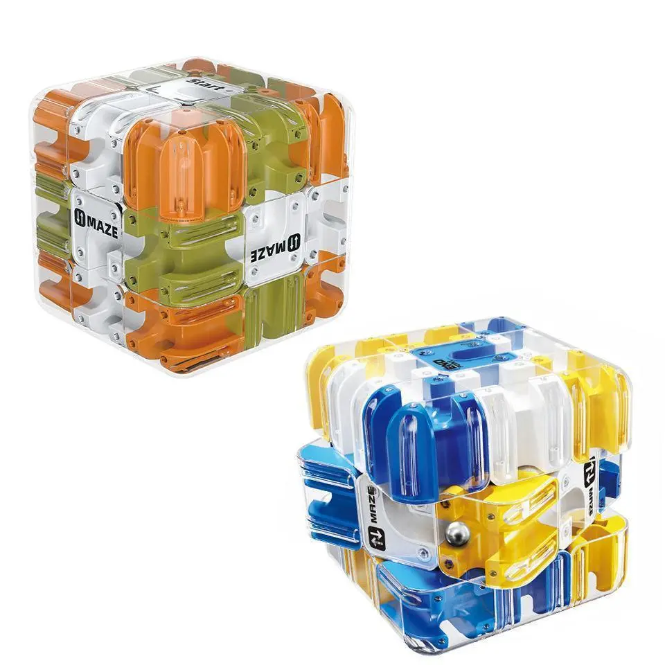 3D Maze Magic Cube Puzzle Toy Labyrinth Rolling Ball Magic Cube Release Stress Autism Anxiety Adult Kids Relief Anti-Stress toys