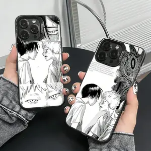 black and white dark anime The Summer H-Hikaru Died Durable phone case For iPhone 17/16/15/14/13/12/11/Pro/ProMax/Plus/Air/Xsmax/E, Samsung S26/S25/S24/S23/S22/Plus/Ultra/Fe, Featuring a Shockproof Matte Back, Manga Merchandise, unique holiday Gift