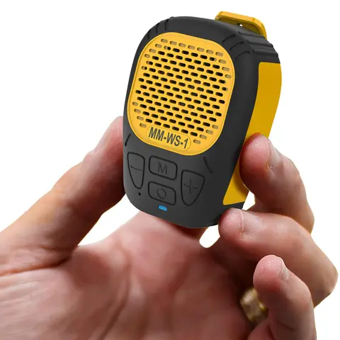 Portable Wireless, Waterproof Clip-on Design Speaker Multifunctional Speaker with Built-in Mic, Rechargeable Hands-free Music & Calls Speaker for Outdoor Outdoor Wireless Speakers, Rechargeable Portable Audio, Portable Audio System