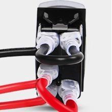 Nilight Horn Switch Momentary Laser Rocker Switch 5PIN On/Off LED Light 20A/12V 10A/24V Switch with Jumper Wires Set for Cars Jeeps Boats Trucks (90126B)