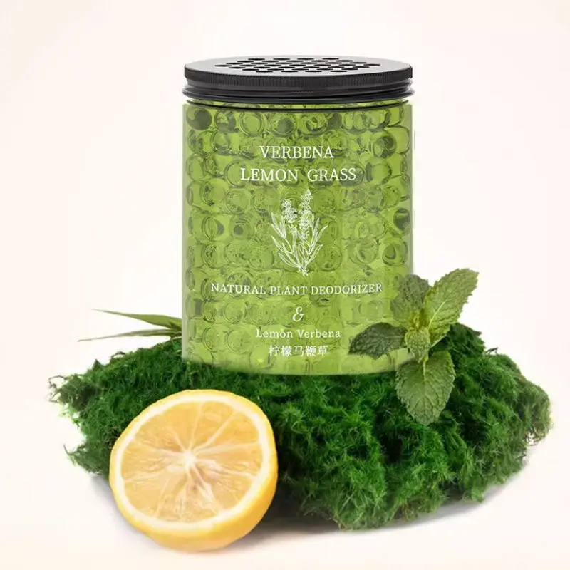Bathroom Fragrance Beads, Lemon Whip Scent, Long-Lasting Freshness, Ideal for Wardrobe, Perfect Gift, Enhance Your Space Aroma