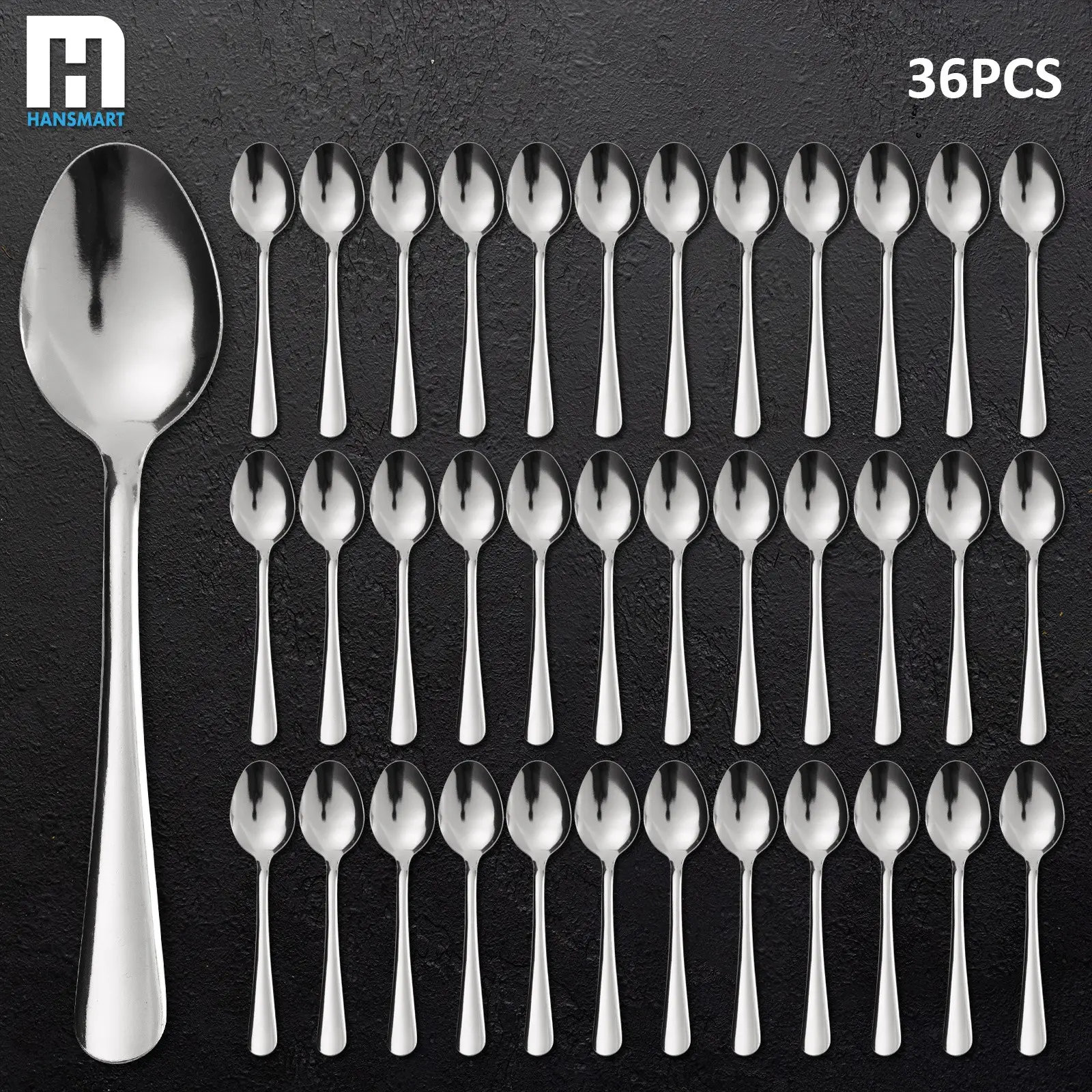 60pcs/36pcs Stainless Steel Silverware Set,Christmas Flatware Set, Mirror Polished Cutlery Set – Includes Knives, Forks, Spoons, Dishwasher Safe | Ideal for Weddings, Birthdays, Housewarming Gifts, Restaurants, Hotels & Commercial Use