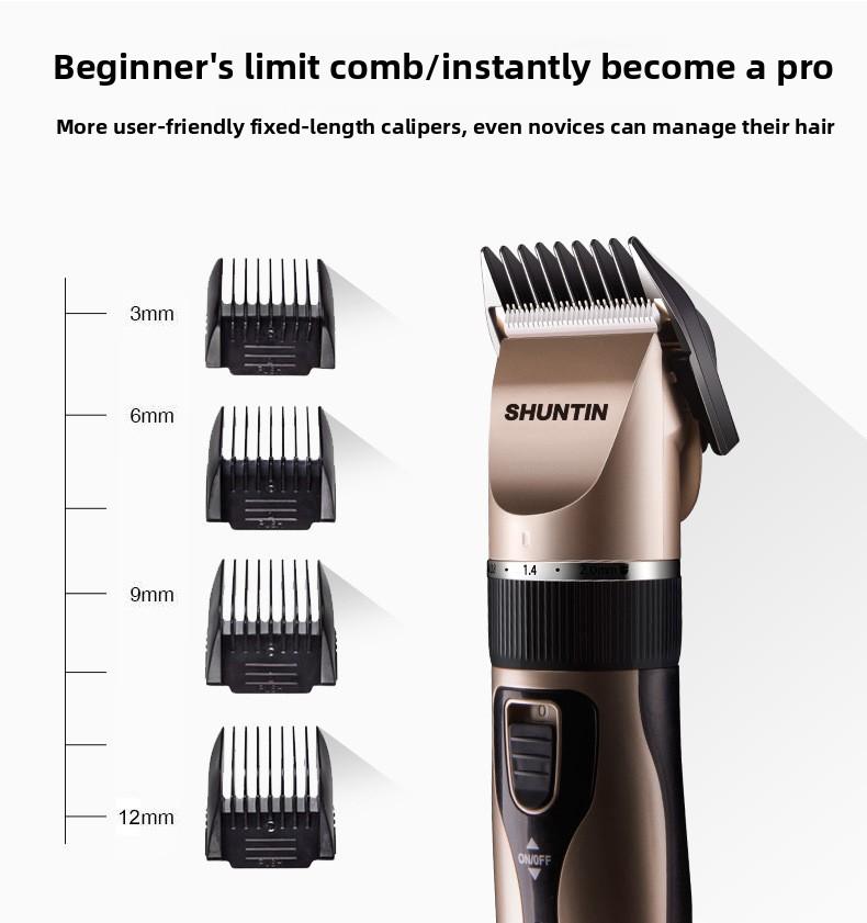 Hair clipper, electric hair trimmer, rechargeable electric clipper, magical tool for self-haircut, electric hair cutter for home and salon use