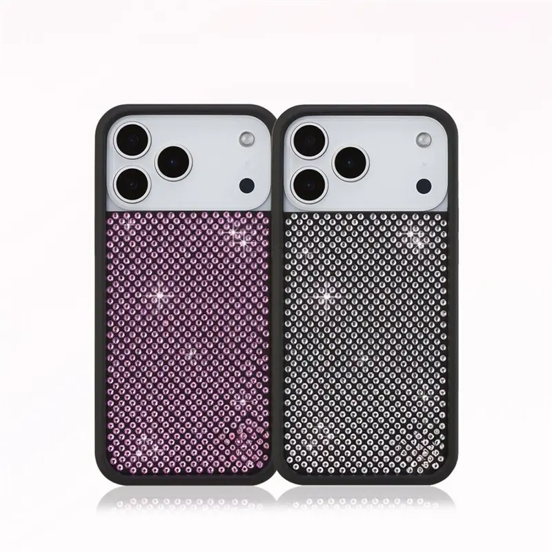 Wildflower WF Shining Series Rhinestone Pearl Phone Case for Apple iPhone 17 16 15 14 13