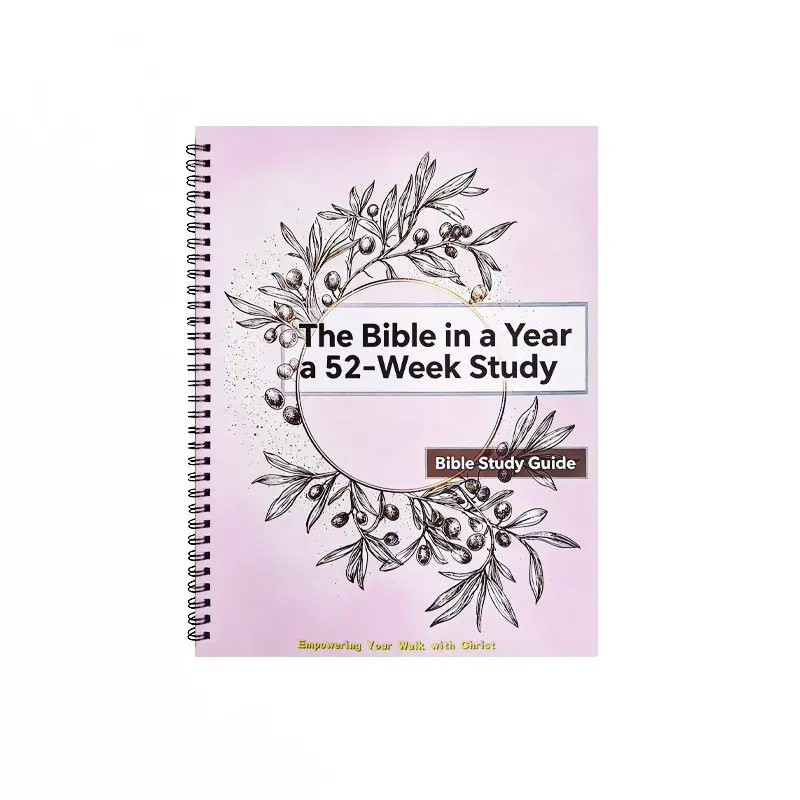 The BIBLE in 52 Weeks for Women - Weekly Bible Study ner Journal, Bible Study Guide with Scripture Diary, Prayer Reflections & Gift Suitable for Church, School, Office, Devotional Reading Schedule