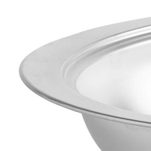 ROVSUN 2/4 Packs Oval Chafing Dish for Buffet, 6QT Stainless Steel Chafing Dish Buffet Set with Glass Lid, Chafers and Buffet Warmers Sets for Party, Catering, Wedding, Banquet, Graduation