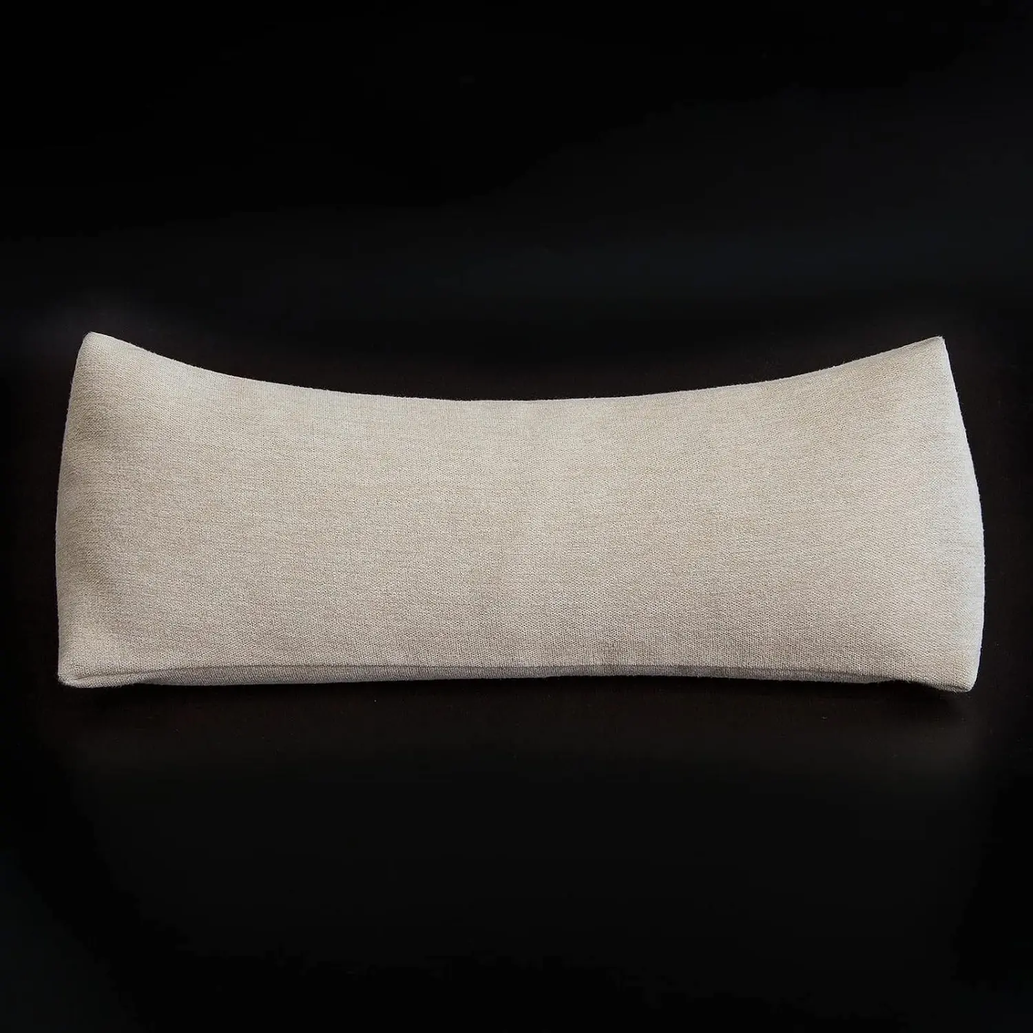 Buckwheat Neck Support Pillow - Cervical Cylinder Bolster with Adjustable Buckwheat Hulls, Pain Relief for Back & Side Sleepers, Round Roll Pillow for Lunch Break, Beige, 6x15 InchGift