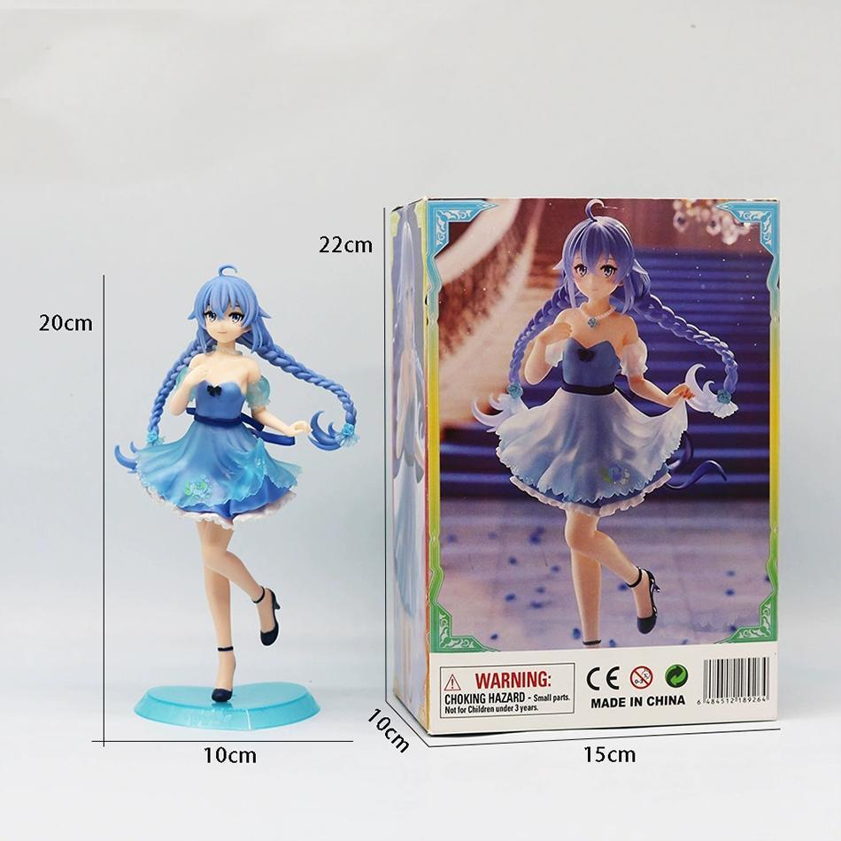 Anime Eris Boreas Figure Toys Mushoku Tensei Action Figures Eris Greyrat Figure Model PVC Collectible Statue Decoration Dolls