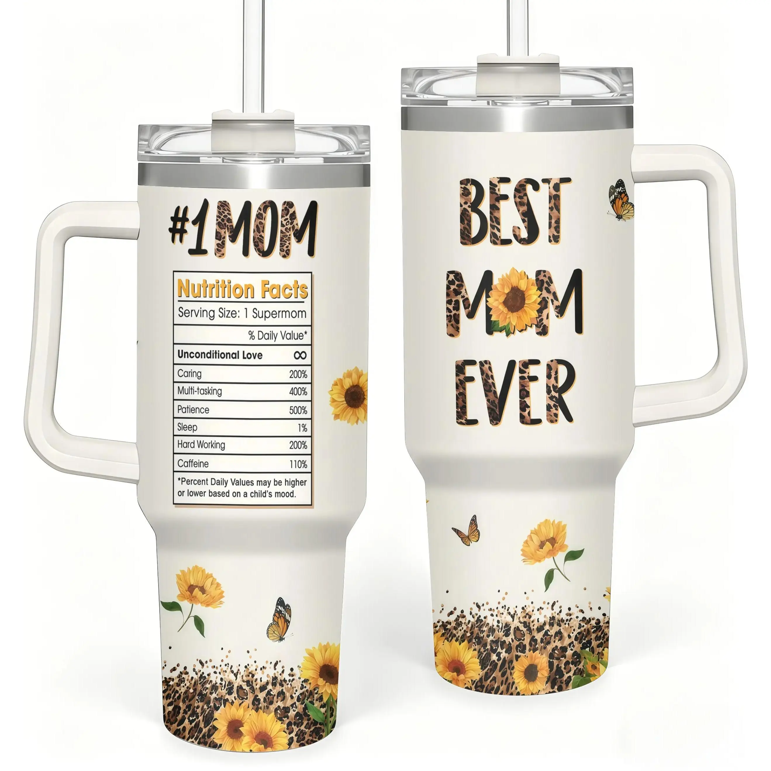 Best Mom Ever Gifts - Mothers Day Gift For Mom - Birthday, Christmas Gifts Idea For Mother, Mom, Wife - Tumbler With Handle 40oz, dealsforyou, summerwins, summersale, midyearsale, restock, dealsforyoudays, DFYD