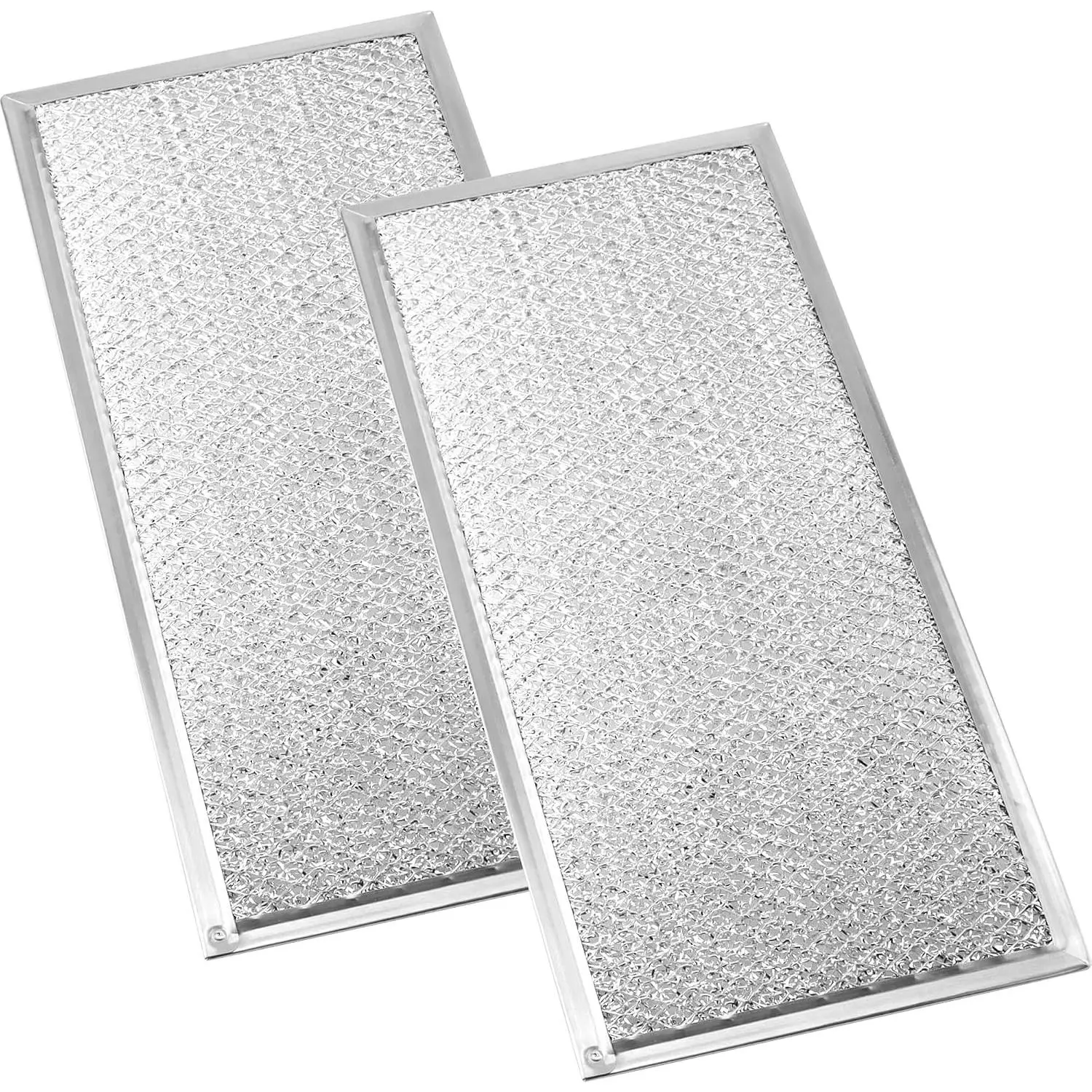 Microwave Grease Filter 13x6 fit for Kitchenaid-Whirlpool W10208631A 2 Pack | Microwave Filter Replacement Kitchen Hood Vent Filter 6x13 fit for Maytag-Amana Microwave Filter Replacement