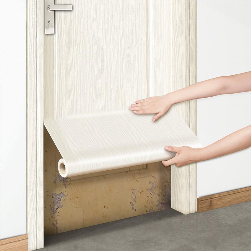 Wood Grain Pattern Wallpaper, Self-adhesive Wallpaper, Furniture Refurbished Sticker, Wall Decor for Home Living Room Bedroom