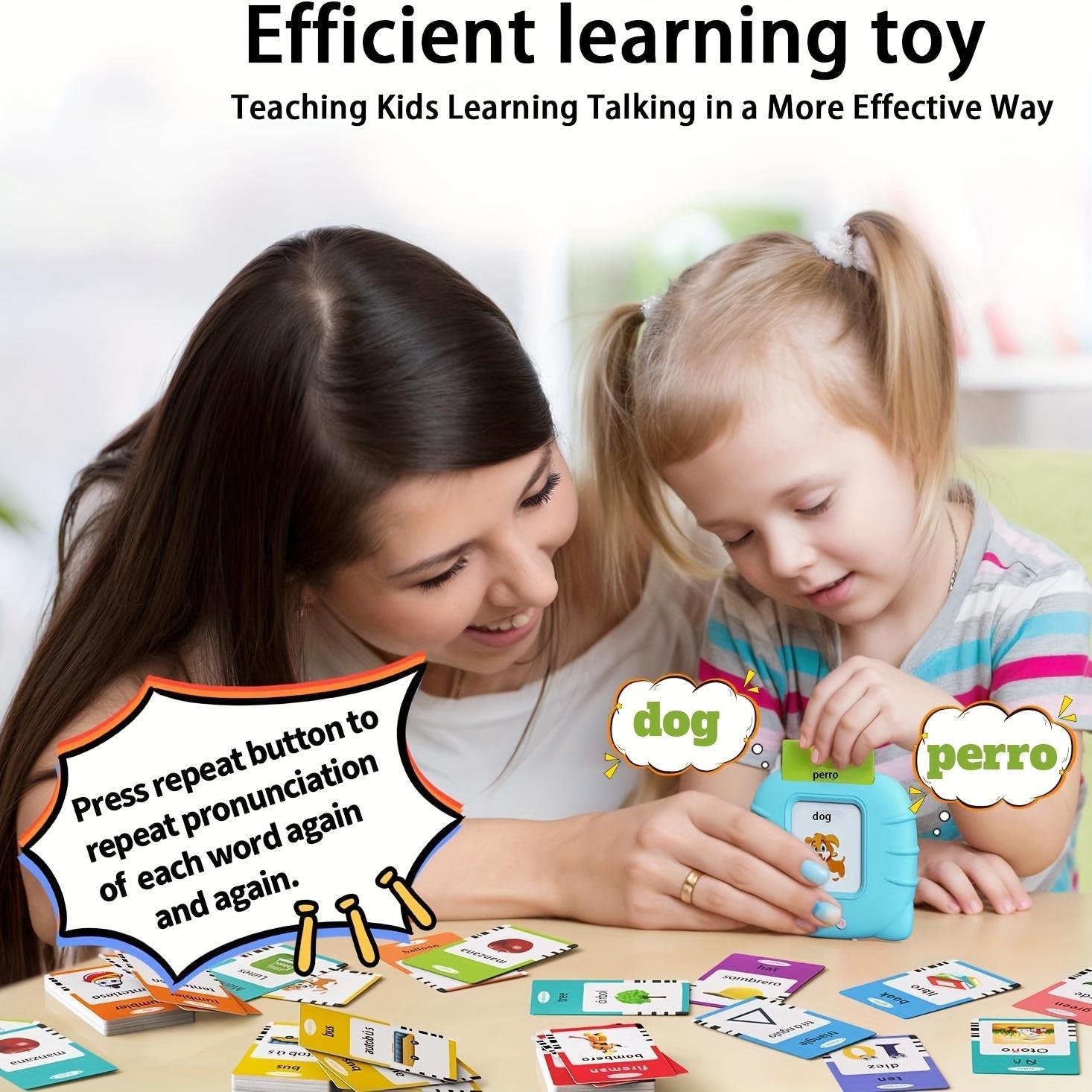 Early Education Toys for Kids, Words Card Reading Learning Machine, Children's Early Education Learning Machine, 1 Set Learning Machine, Preschool Educational Toys
