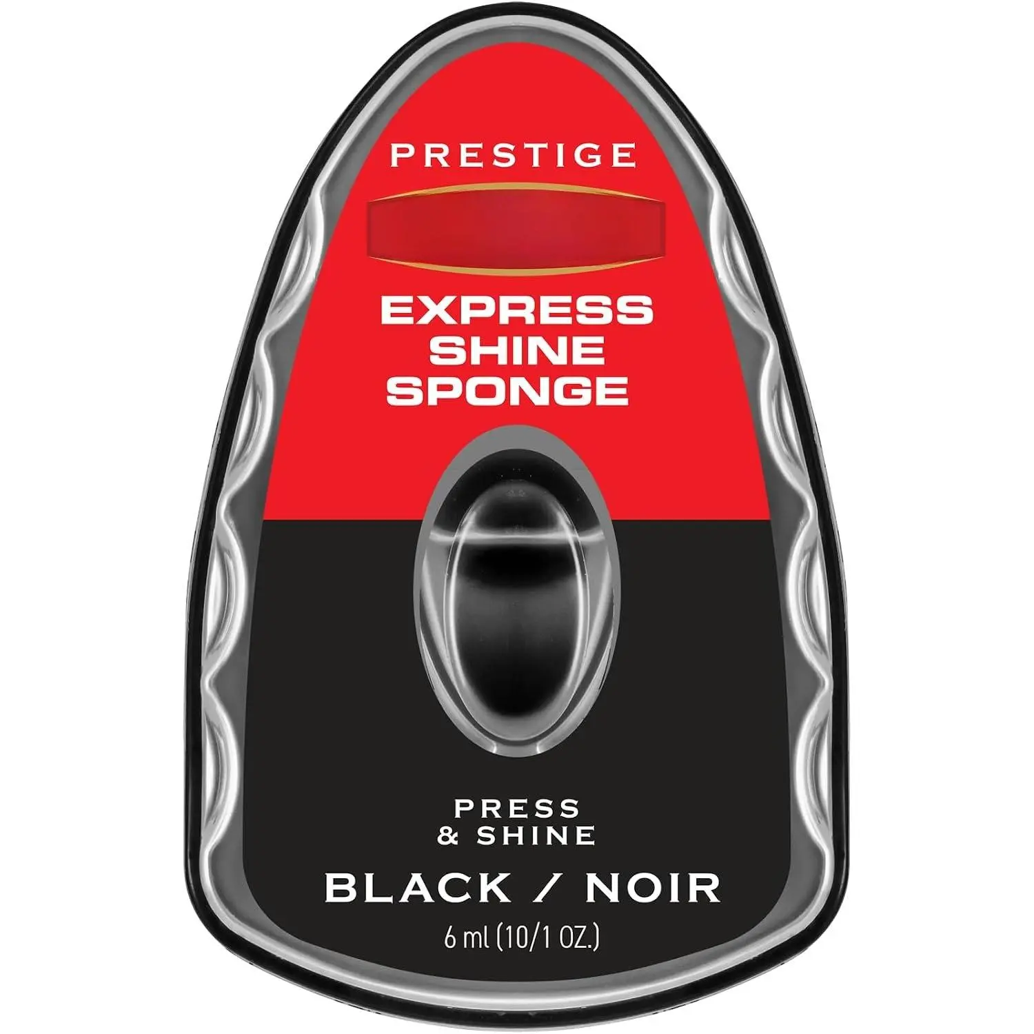 PRESTIGE EXPRESS SHINE SPONGE BLACK, |  Shine and Protect for Shoes, Boots, Bags | 6ml WAX with Sponge