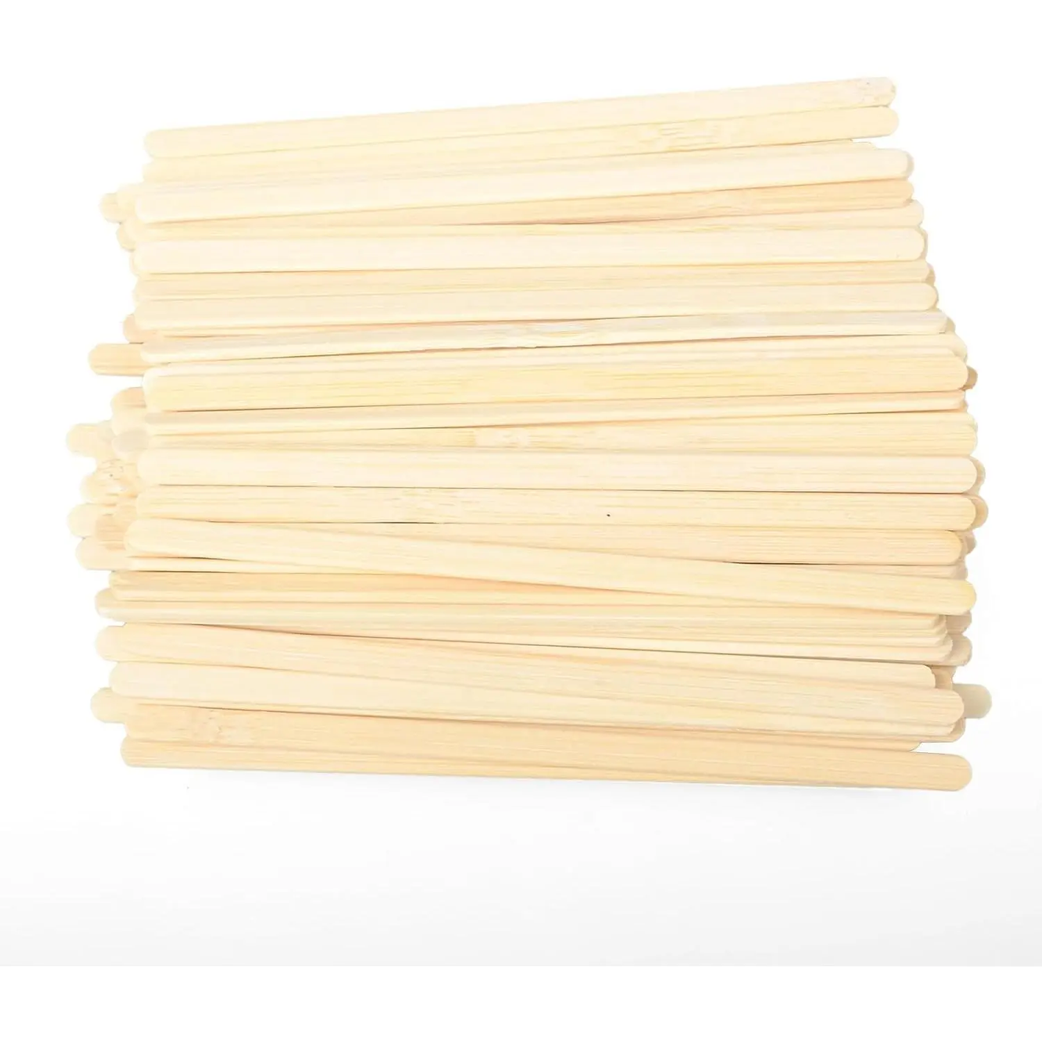 150 Count  Coffee Stirrer - Disposable 7 inches Long Wooden Stir Sticks for Coffee and  - Smooth, Splinter-Free Beverage Mixers - Ideal for Cafe, Bars and Drink Stations