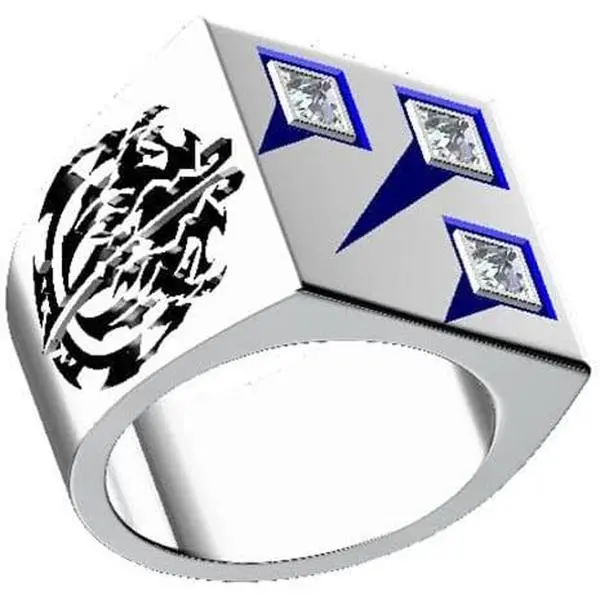 Overlord  Ring Ainz Ooal Gown Momonga   Rings Halloween  Costume Prop