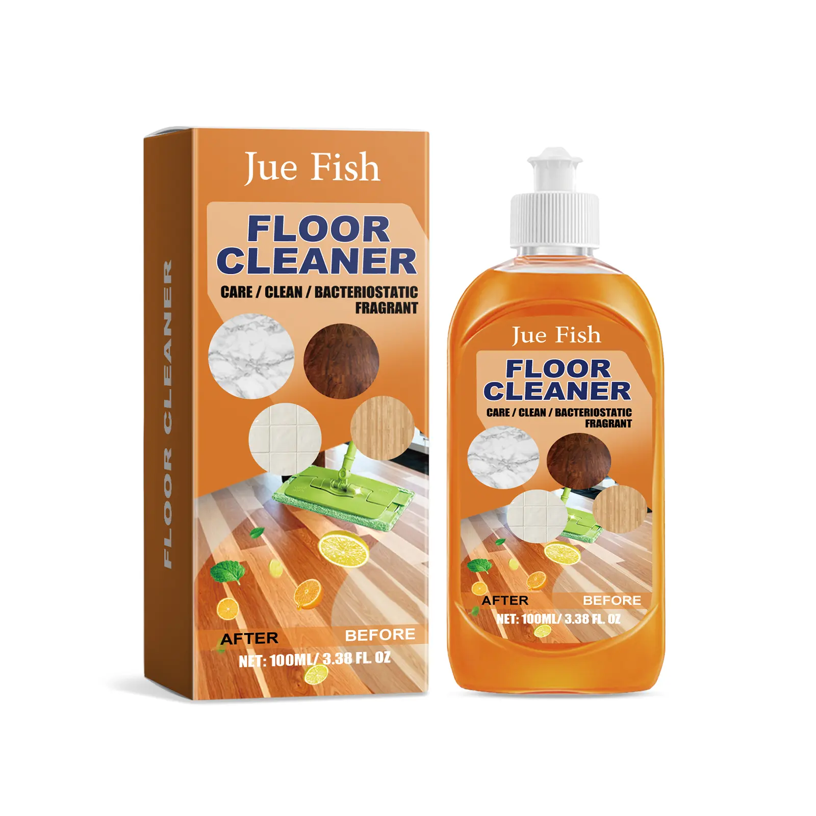 Floor cleaner, wood floor cleaning, polishing, brightening, powerful stain removal, descaling, tile cleaner