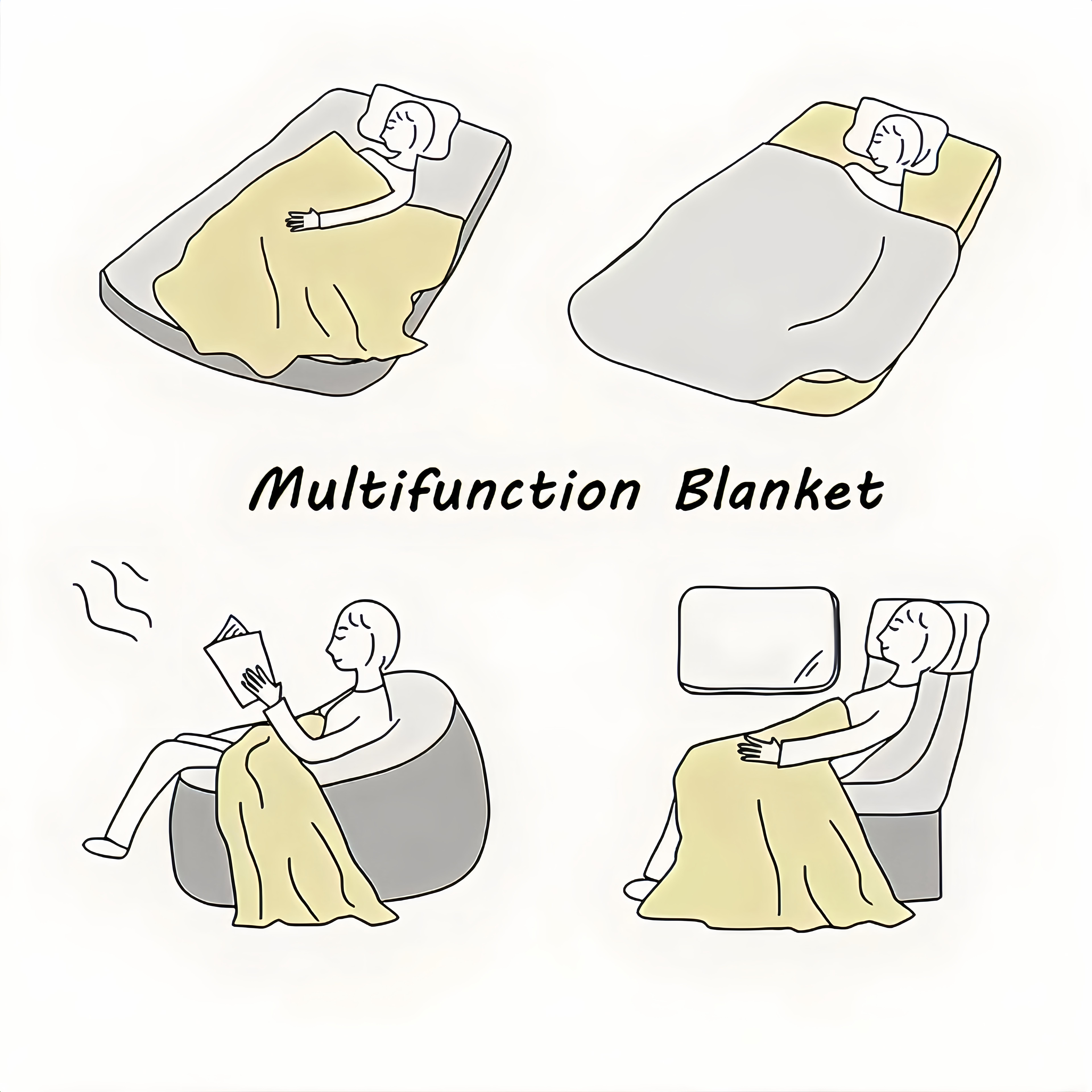 Viral P-Plim Cute Blanket Toddler Room Decor Skin-Friendly Soft Flannel Throw Cartoon Kids Bedding Cozy Bedroom Sofa Quilt