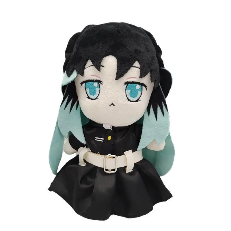 2026 Hot Demons Slayer Tokitou Muichiro Plush Toy - 26cm, No PP Cotton, Cute Soft Stuffed Doll, House Decoration, Kid Birthday Christmas Gift (As Picture)