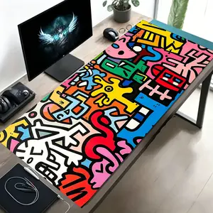 Silica Gel Mouse Pad, Large Gaming Mouse Pad with Non-Slip Rubber Base, Washable and Durable, Ideal for Gamers, Office, School, Home Decor