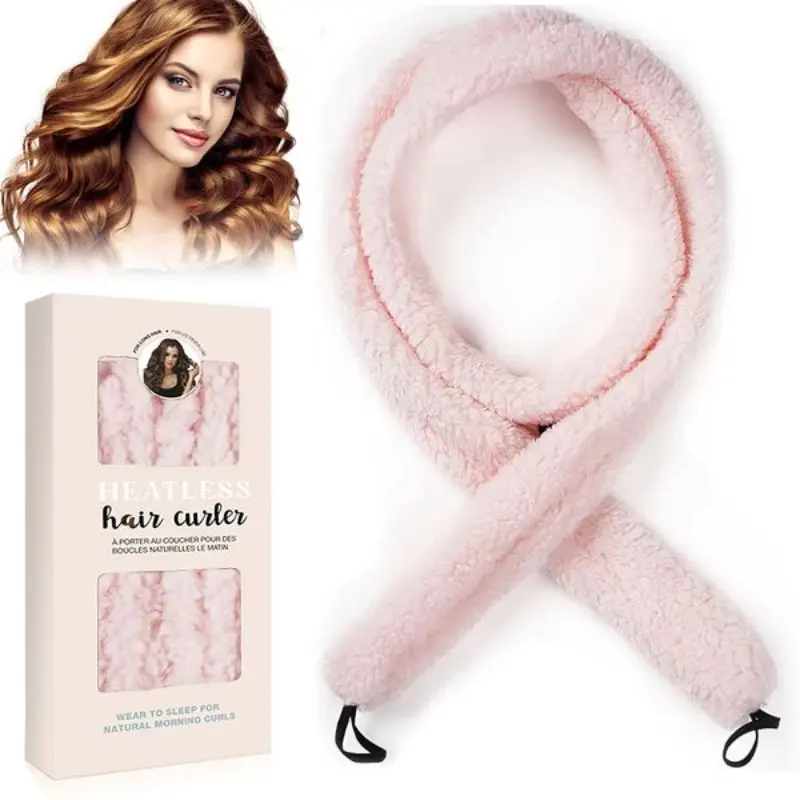 Heatless Hair Curler Headband, DIY Hair Styling Tool, Nightly Hair Curling for Long Hair, Lazy Wave Maker, No Heat Required, Heatless Curling Wrap