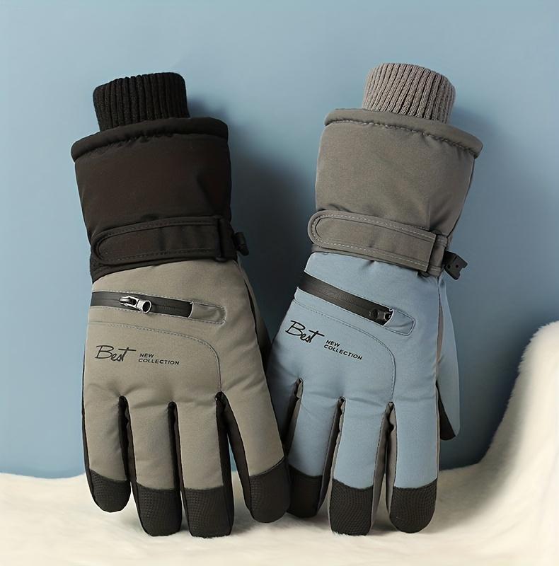 Ski gloves for women, warm and insulated, touchscreen compatible, waterproof, suitable for cycling, outdoor activities, and snow sports; also available for men, windproof, and with thickened fleece lining for winter use. Ski gloves for women, warm and insulated, touchscreen compatible, waterproof, suitable for cycling, outdoor activities, and snow sports; also available for men, windproof, and with thickened fleece lining for winter use.