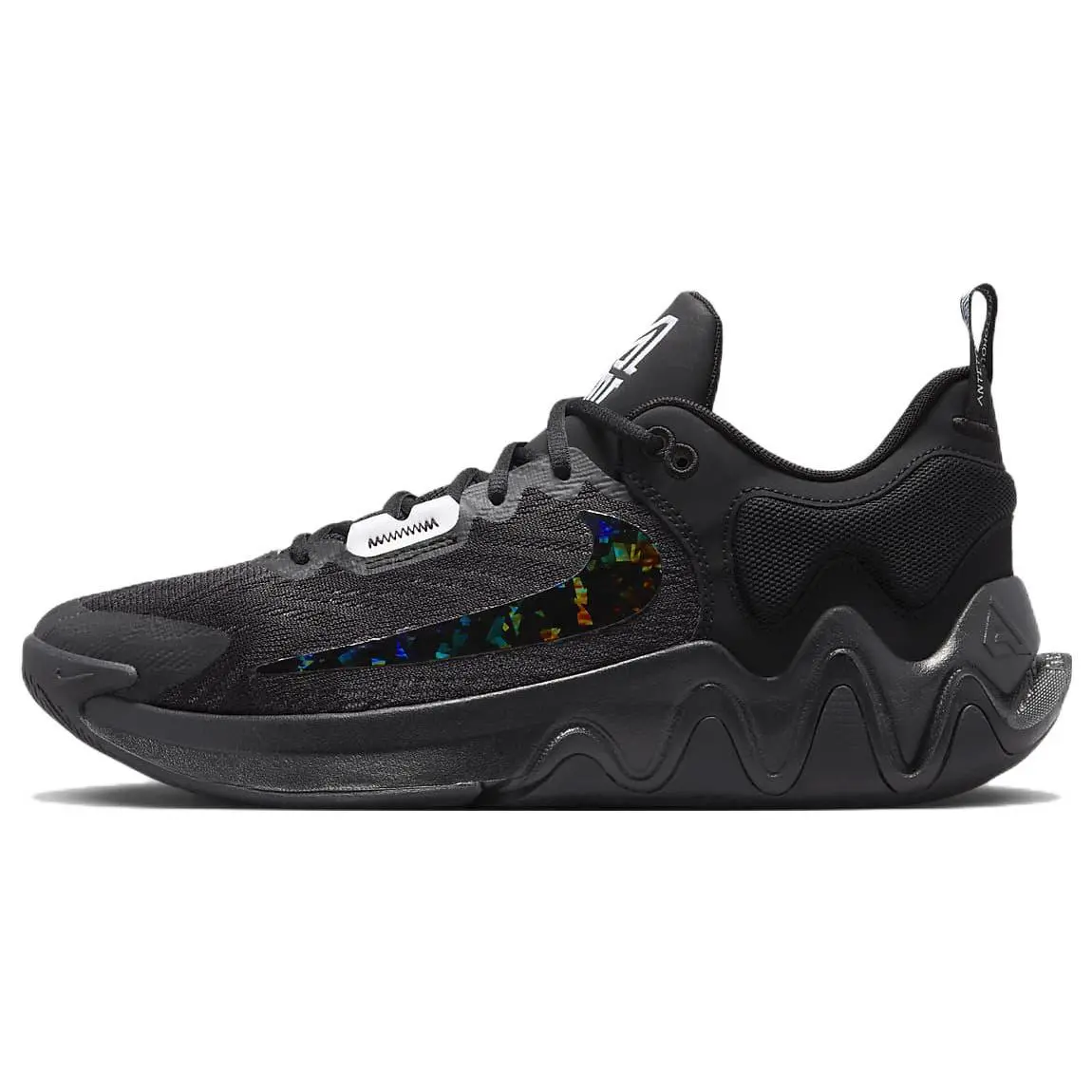 Nike Giannis Immortality 2 'Black Holographic Swoosh' DM0825-002