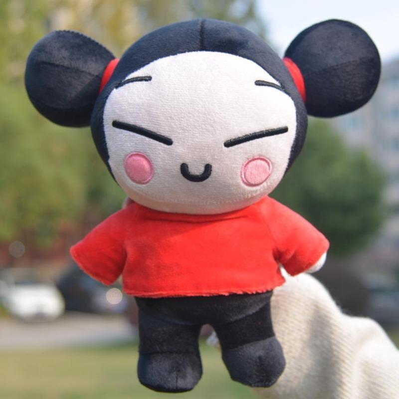 Pucca & Garu Couple Plush Set Viral Cartoon Character Soft Stuffed Dolls Unique Gift for Fans & Couples
