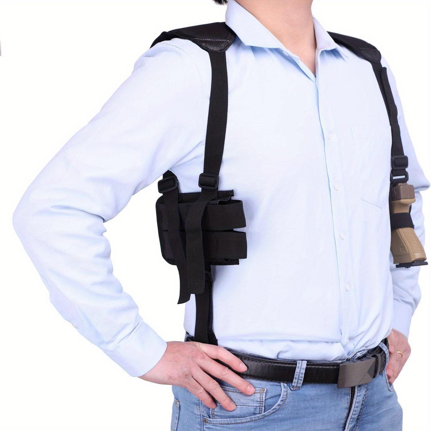 Holster-Fits Compact to Large Handguns Concealed Carrying Shoulder Holster with Cartridge Bag, Fits Left and Right Hand Gun Accessories