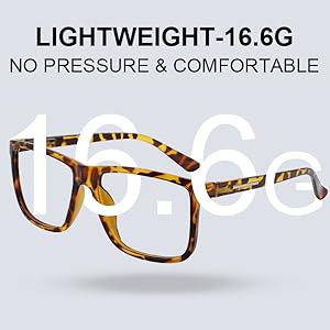 Oversized Square Reading Glasses Men Large Readers Big Face 1.0 1.25 1.5 1.75 2.0 2.25 2.5 2.75 3.0 3.5 4.0 5.0 6.0 (Black, 1.25)