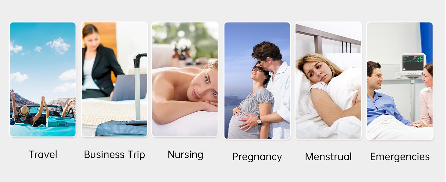 Disposable Underwear for Women Travel-Hospital Stays- Pure Cotton Ladies Brief Panties Multicolor (10pk)