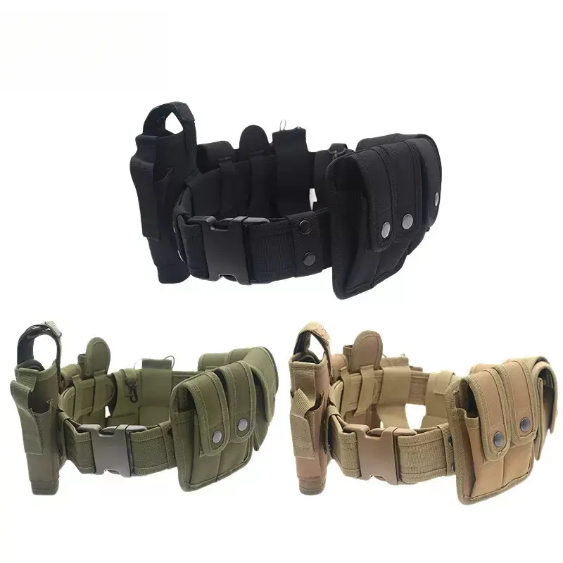 10 in 1 Duty Belt Utility Belt |   Ultimate Tactical Belt Set for Law Enforcement, Versatile Police Security Guard Military Modular Equipment System Molded Duty Belt