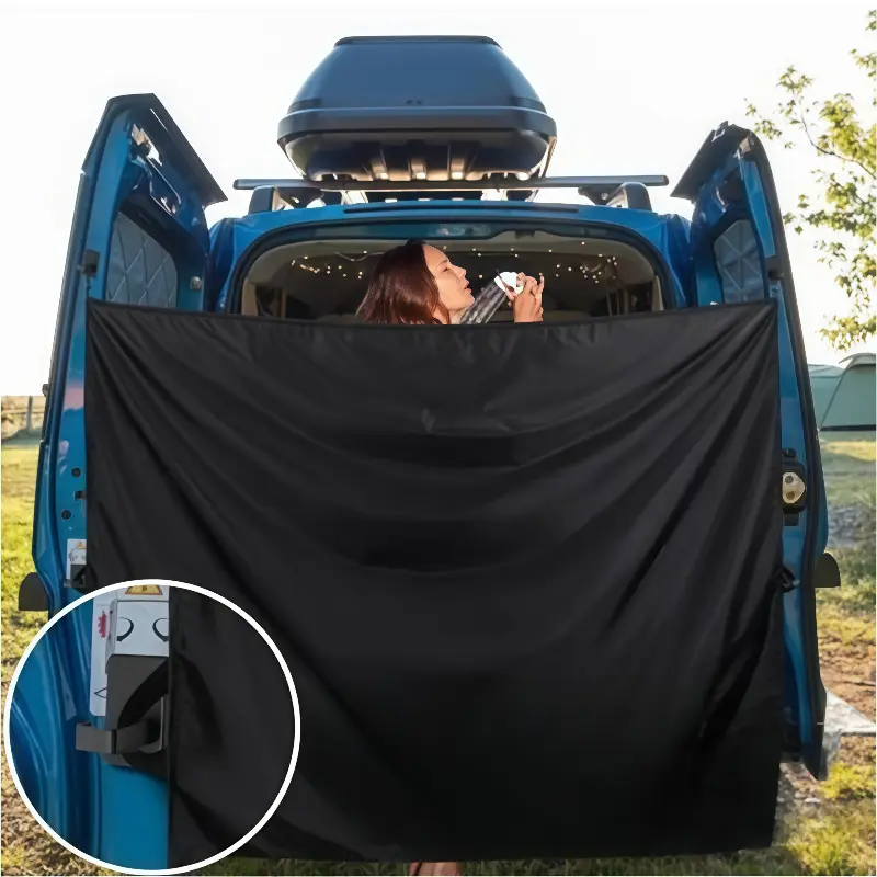 Car sunshades, private car window curtains, rear compartment partition sun and heat insulation curtains, outdoor shower curtains, rear door rain curtains, Car Privacy Curtain