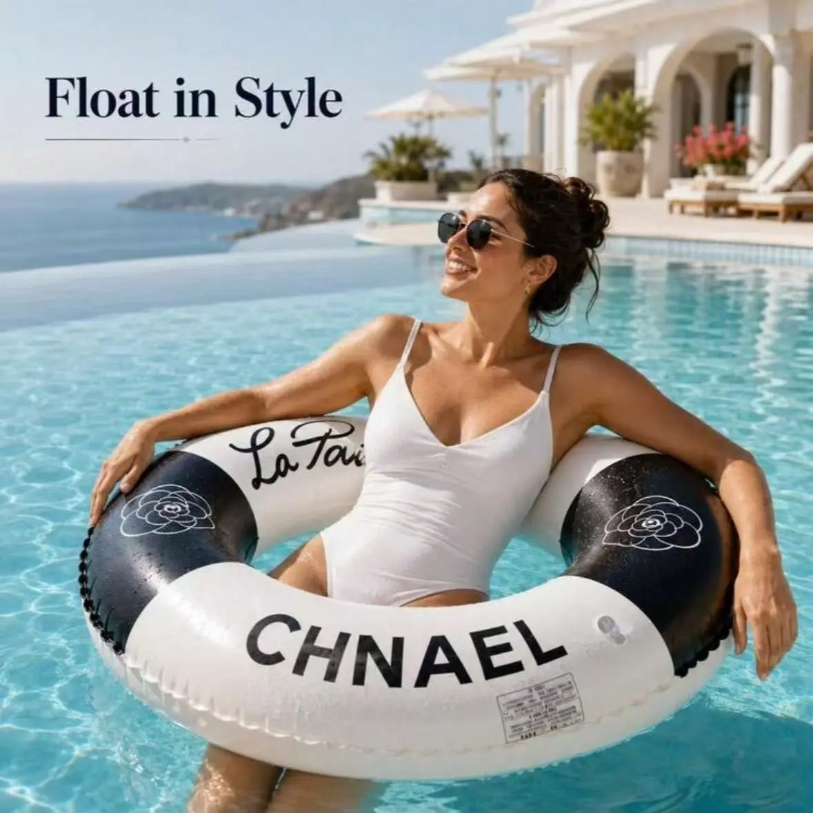 Adult Large Inflatable Life Jacket, Thick PVC Material, Portable Swimming Gear, Summer Water Sports, Pool Party, Beach Party