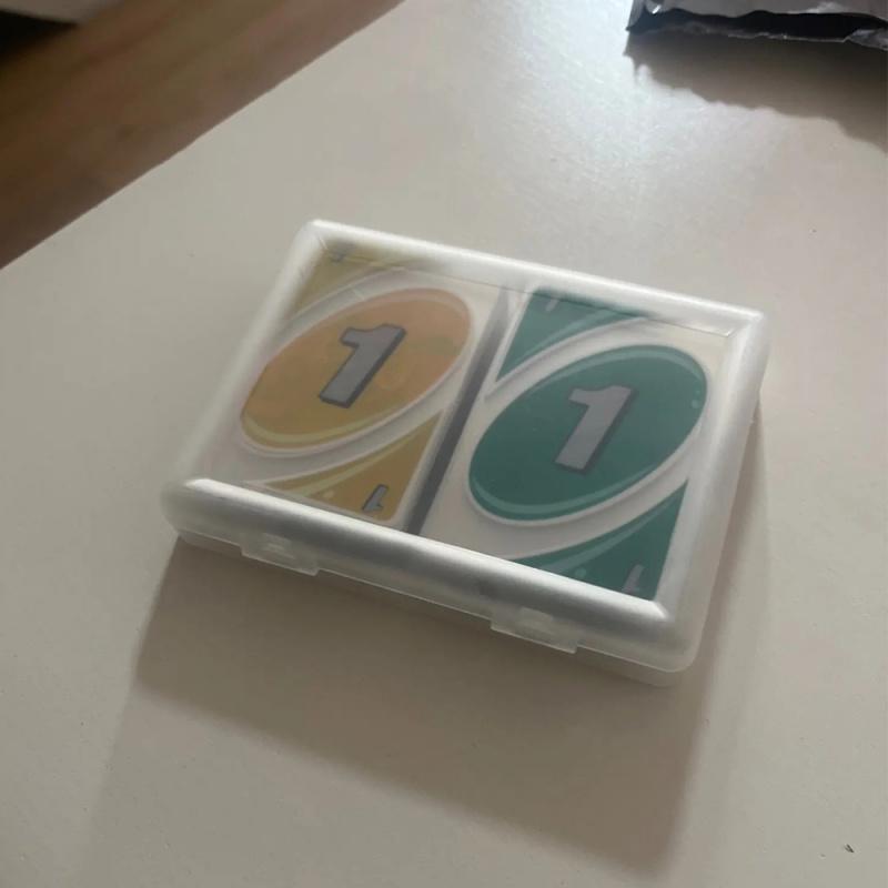 IN STOCK Board Games UNO H2O Card Game WaterProof Pressure Proof PVC Plastic Transparent Kids Toys Playing Cards Family and Friends Gathering Supply