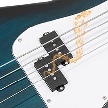 GLARRY Full Size Electric Bass Guitar with 20W AMP, 4 String Beginner Starter Kit with Accessories including Cable, Strap, Bag for Kids and Adults