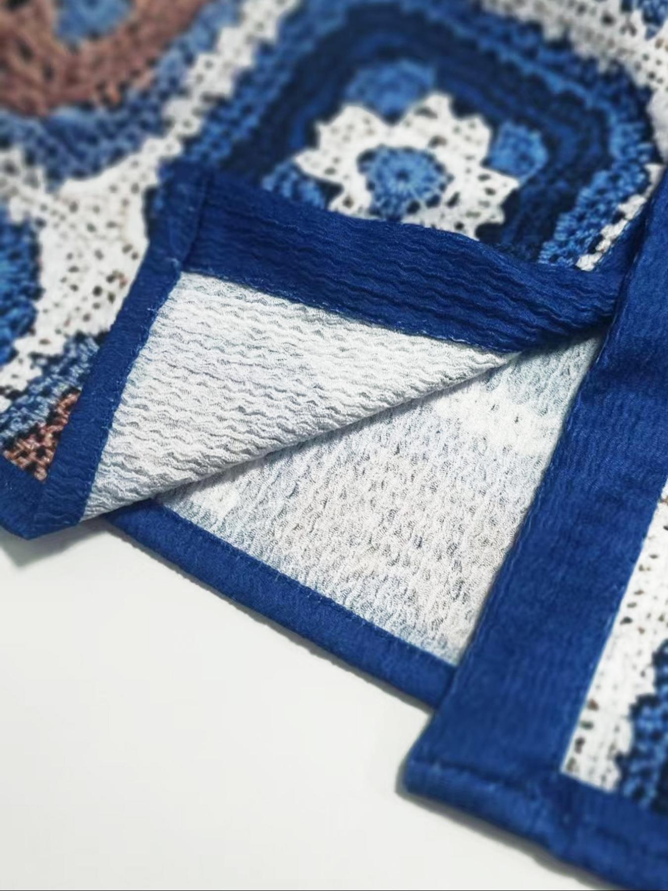 Two-Piece Set Men's Regular Fit Tropical Floral Print Button Shirt & Drawstring Waist Shorts Set, Casual Short Sleeve Collared Top & Pocket Shorts, Men's Two-piece Outfits for Summer Beach Vacation