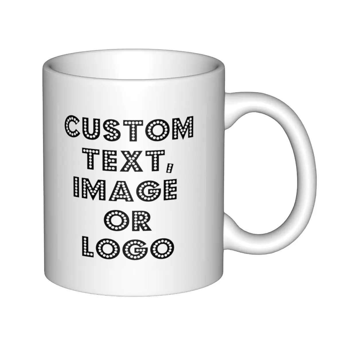 Custom Mug - Personalized Coffee Mug with Photo, Logo, or Text |   Funny Coffee Cup |   Custom Gifts for Men & Women |   Customized Mugs Photo Mugs With Names 11oz Printed on Both Sides