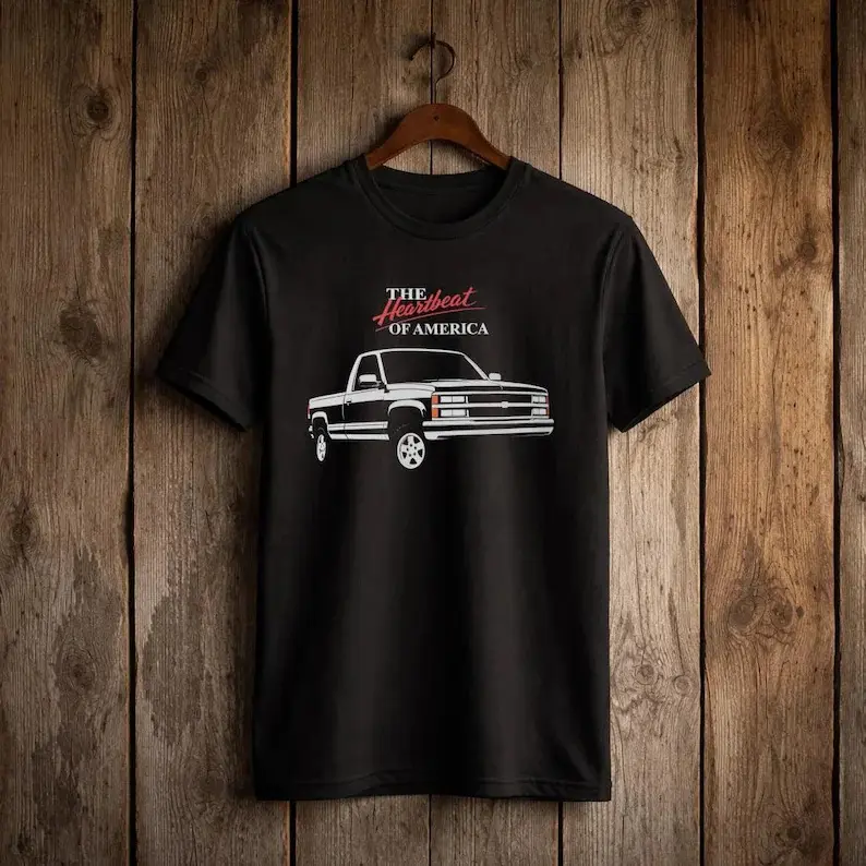 1988 Chevy Silverado Truck Shirt |   Vintage Classic Pickup Auto Enthusiast Tee