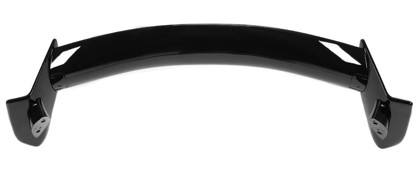 HECASA Rear Trunk Spoiler Wing Compatible with 2016-2021 Honda Civic FK4 FK7 FK8 5DR Hatchback Rear Trunk Lid Wing Spoiler Painted Black ABS Plastic