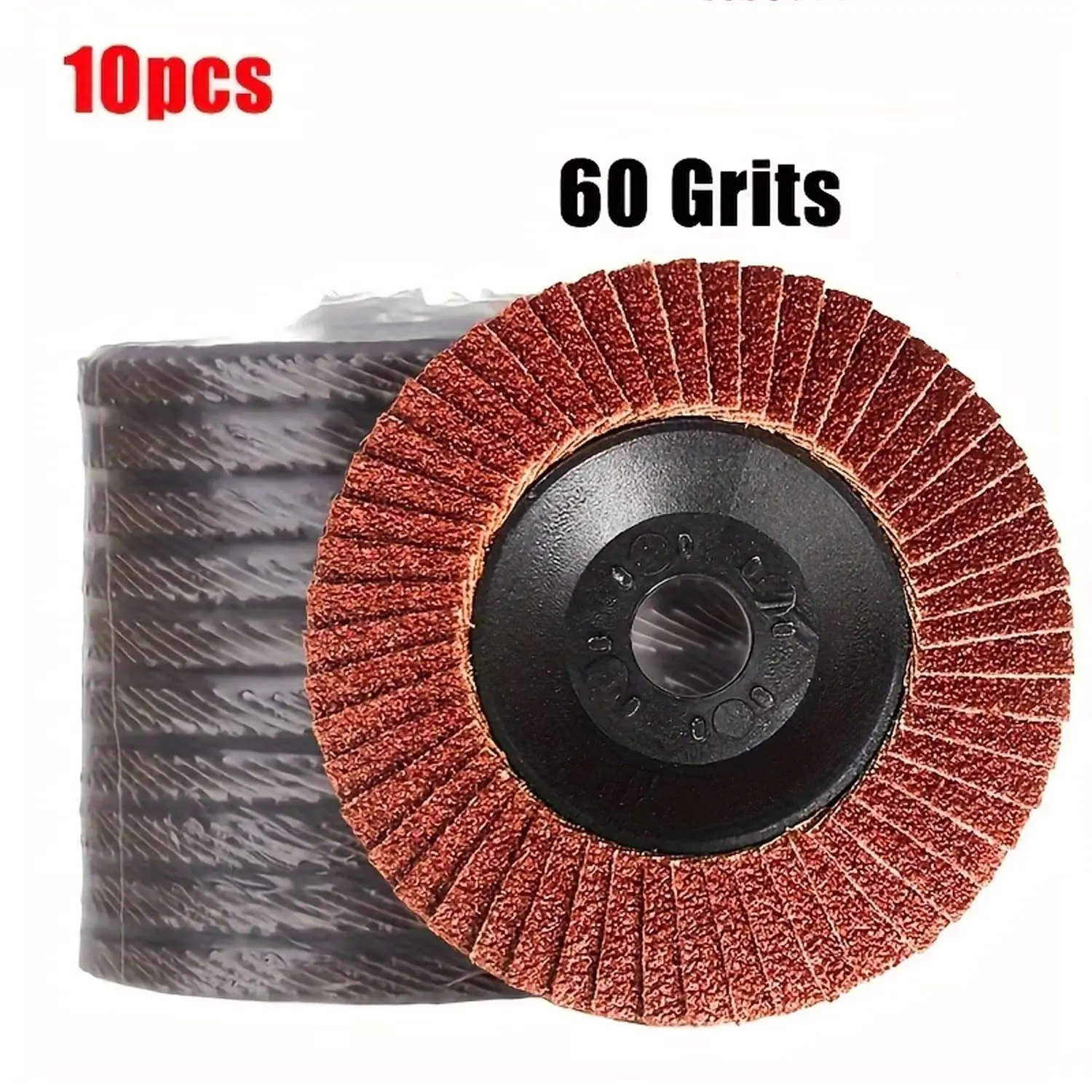 10pcs 4-Inch Diamond Grinding Wheels, Metal Rust Removal Polishing Discs, Durable Abrasive Pads for Car, Construction, DIY
