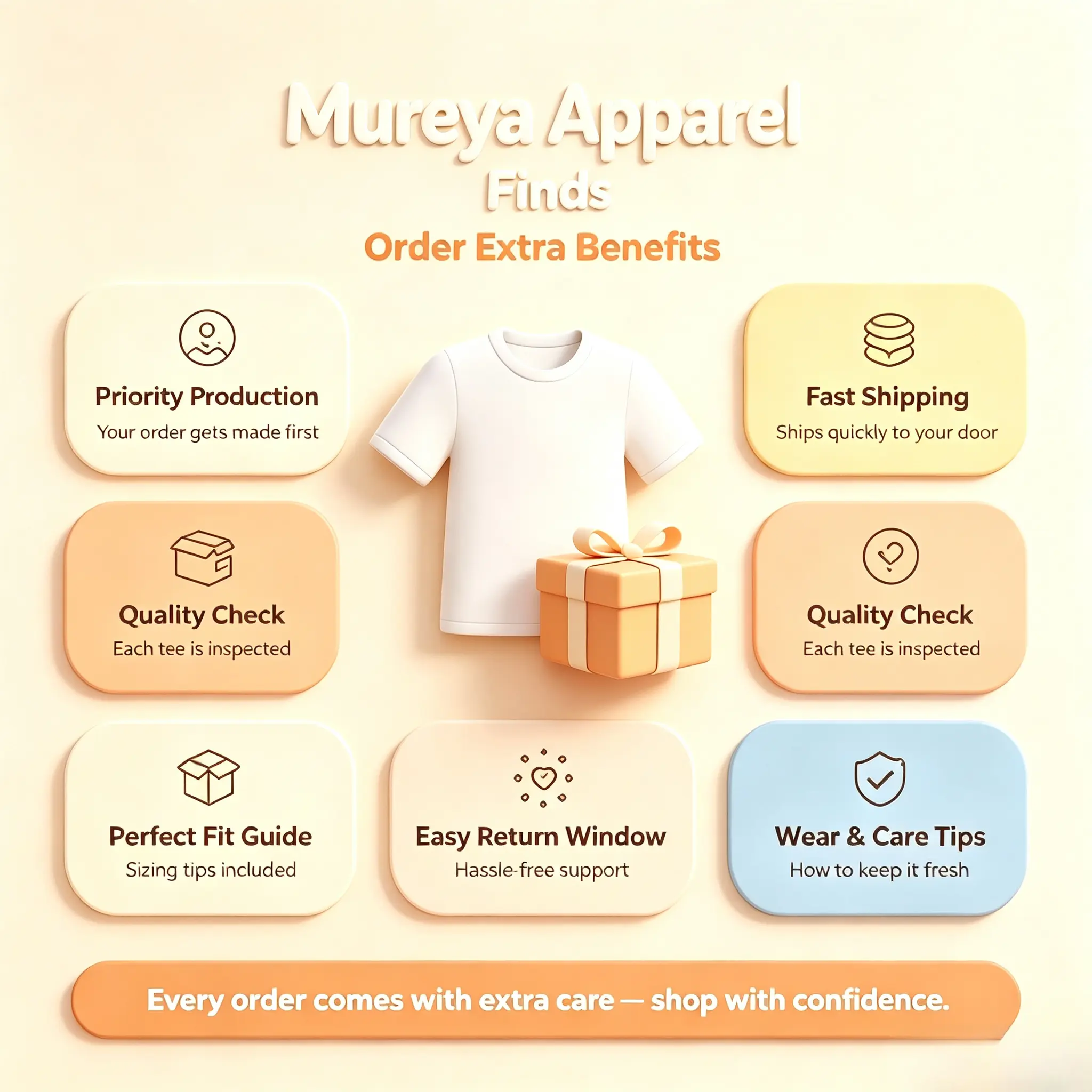 Women's T-shirts - Free Extra Service Included With Every Purchase