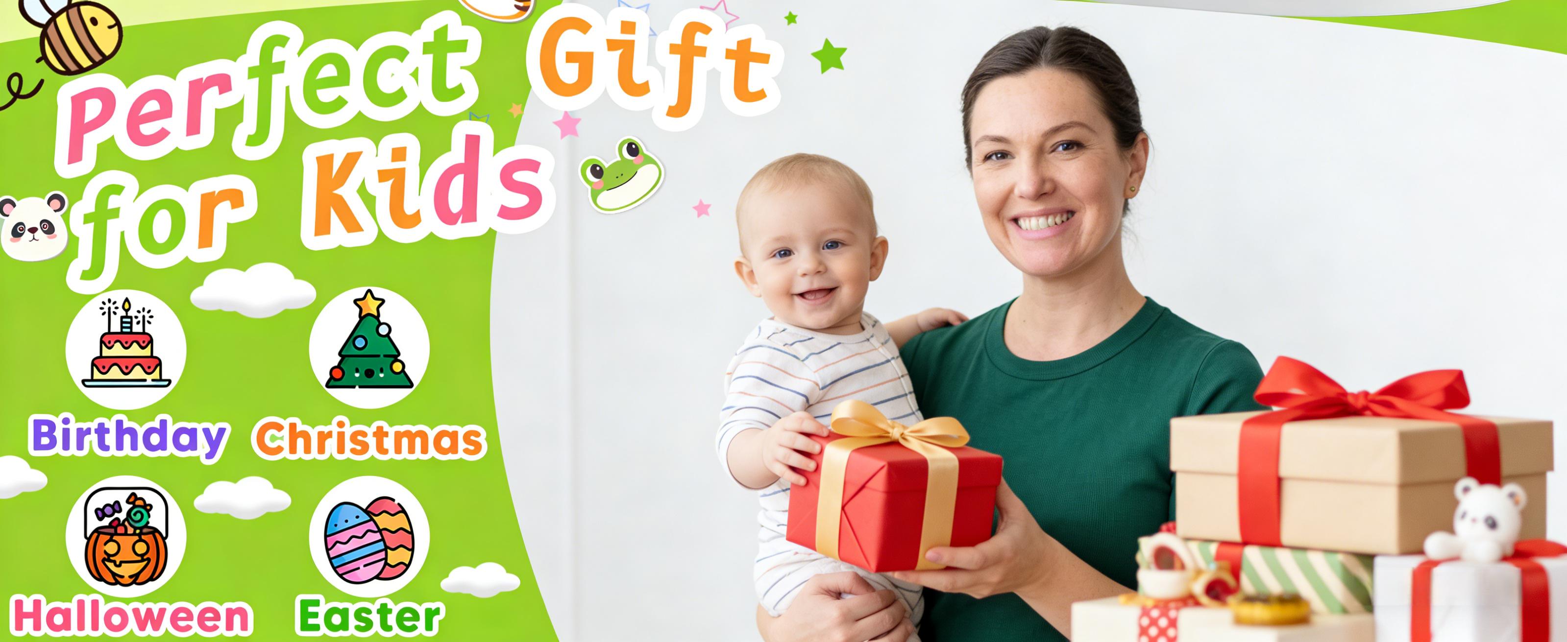 Toys for Toddlers,Magnetic Train Track Set with Animal and Digital Designs for 1 2 3 Years Old Toddlers Boys Girls, Wooden Dinosaur Preschool Learning Easter Basket Stuffers Sensory Toys Birthday Gifts Ages 1-3, 2-4