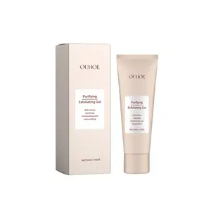 OUHOE Purifying Exfoliating Gel, Skin Mildly Tender Skin Cutin Clean Pores Blackhead Gel
