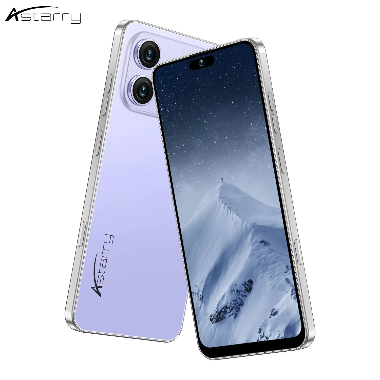 Astarry-17 Pro Max Smartphone, 6.93-Inch Screen, 4g Dual Sim, 6gb RAM + 64GB Storage, Android 12.0, 5000mah Battery, Octa-Core Processor