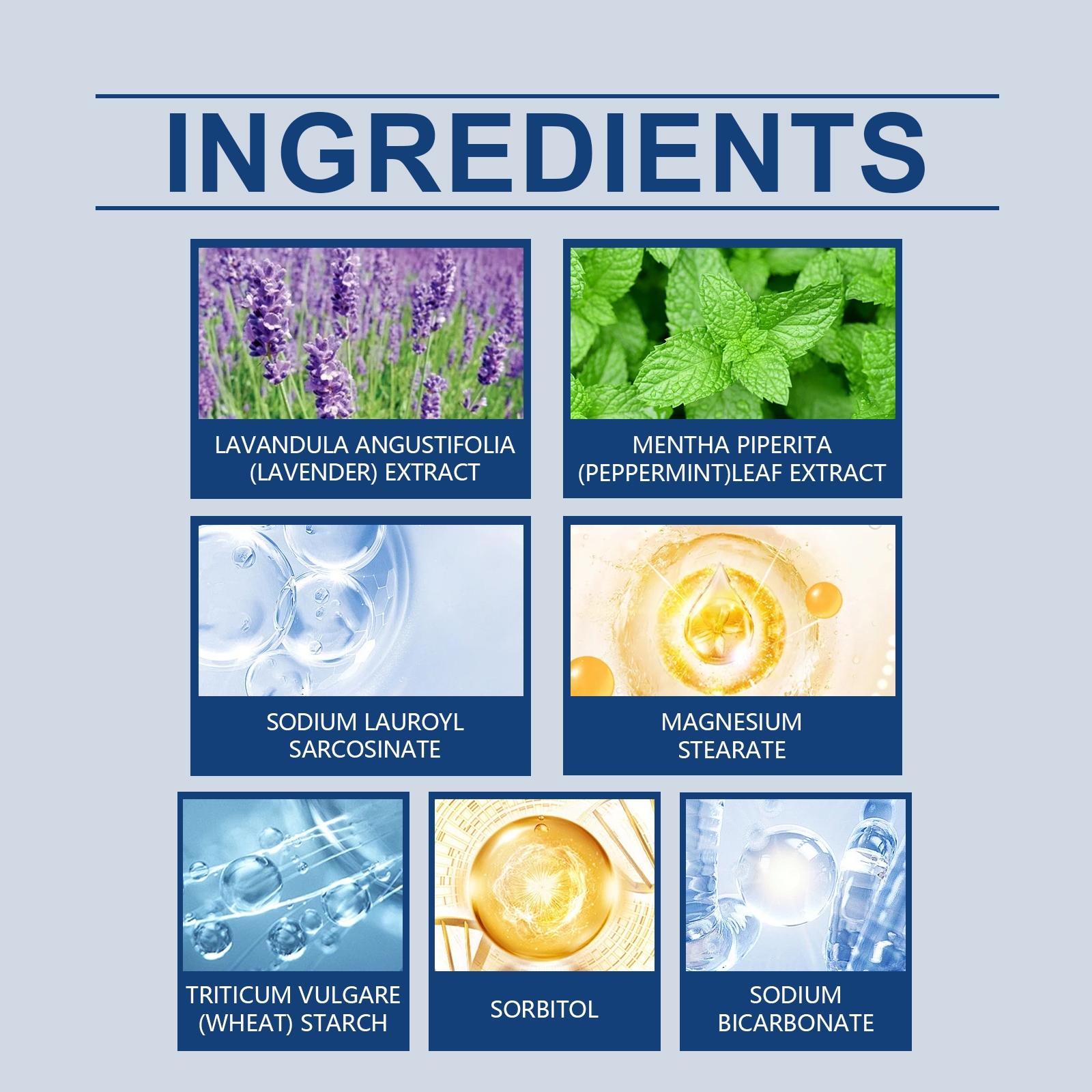 Natural Tooth Powder, Gentle Care, Cleans Teeth, Daily Oral Hygiene, Fresh Breath, Dental Care Powder, Safe and Effective Cleaning