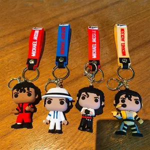 Keychain music idol doll machine keychain