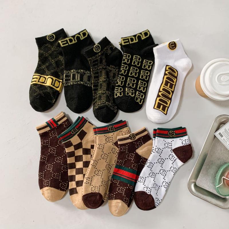 10/20 Pairs of Men's Anti Odor and Sweat Absorbing Business Socks, Lightweight, High Elasticity, Breathable, Low Cut, Suitable for Daily Wear and Business Casual Wear SpringStatements