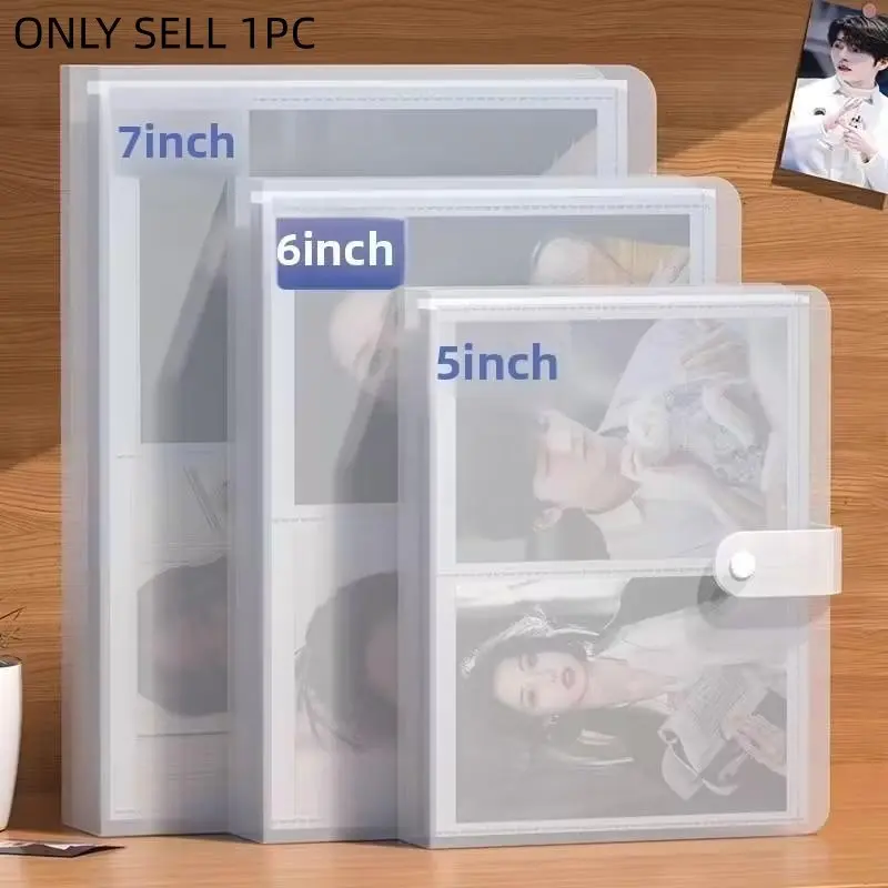 Large Capacity 200-Page Photo Album with Plastic Pages, Picture Album, Ideal for Family Memories, Perfect Gift for Weddings & Celebrations