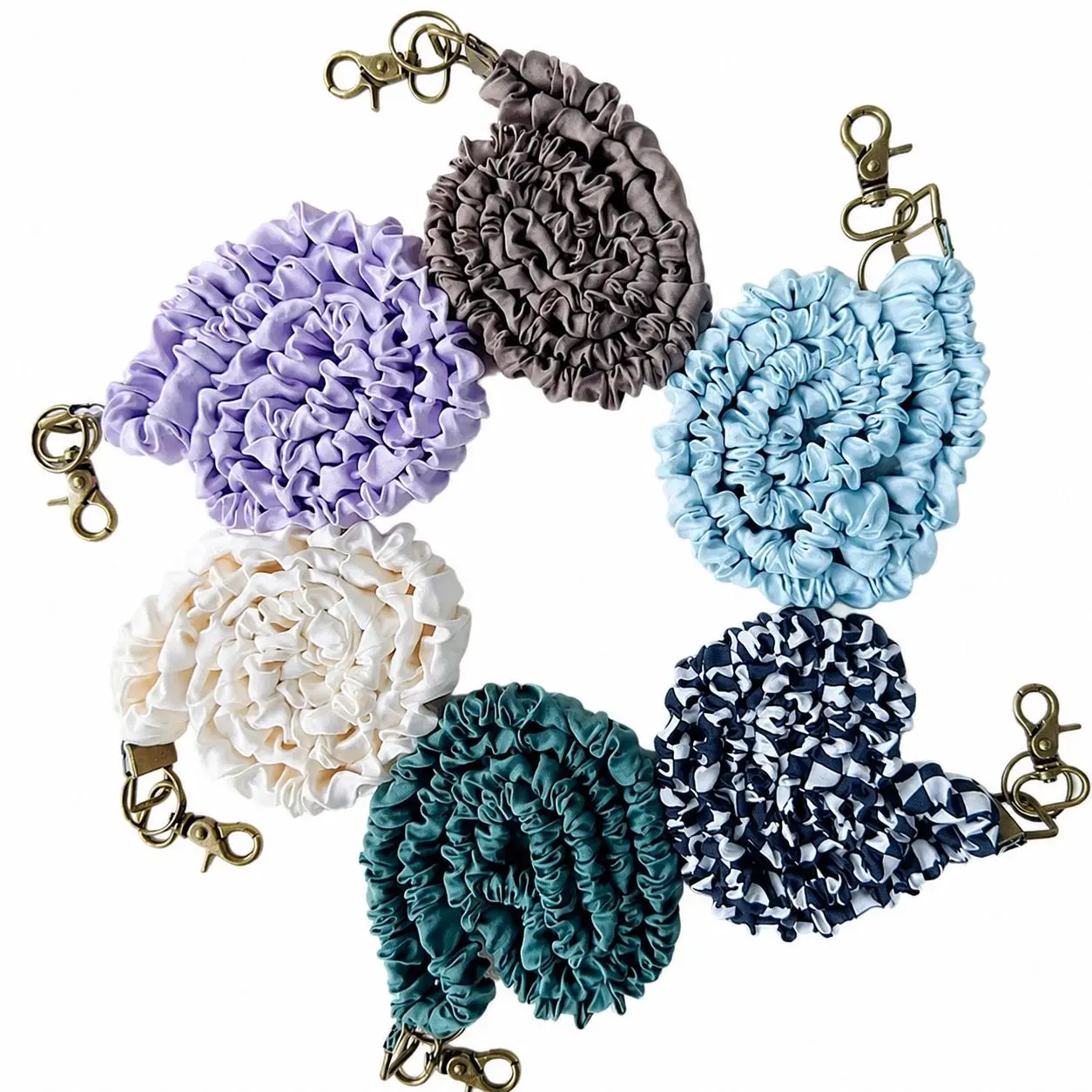 Ergonomic 17.5-Inch Stretchy PVC Lanyard with Soft Hypoallergenic Fabric, Tangle-Free Loop Design for ID Badges, Keys, and Smartphones—Lightweight, Durable, and Comfortable for Daily Use by Students, Office Workers, and Event Staff